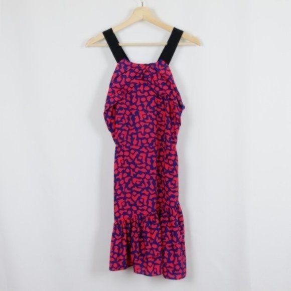 Sandro Paris Geometric Abstract Print Mini Dress - Picture 3 of 10